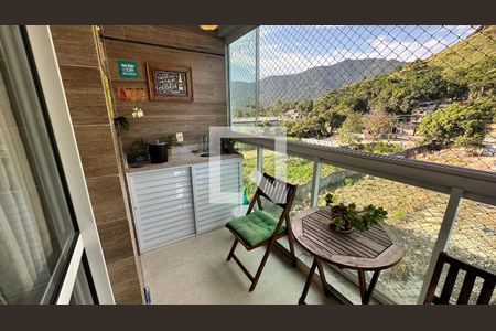 Varanda de apartamento à venda com 2 quartos, 133m² em Vargem Pequena, Rio de Janeiro