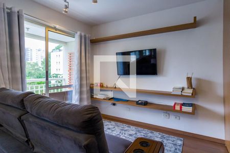 Sala / Quarto de apartamento para alugar com 1 quarto, 32m² em Panamby, São Paulo