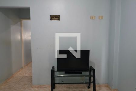 Sala de apartamento para alugar com 1 quarto, 50m² em Barra Funda, Guarujá