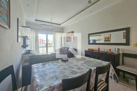 Sala de apartamento para alugar com 2 quartos, 82m² em Jardim Tejereba, Guarujá