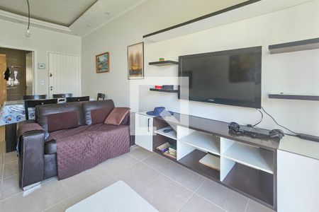 Sala de apartamento para alugar com 2 quartos, 82m² em Jardim Tejereba, Guarujá