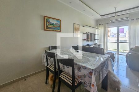 Sala de apartamento para alugar com 2 quartos, 82m² em Jardim Tejereba, Guarujá