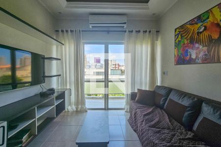 Sala de apartamento para alugar com 2 quartos, 82m² em Jardim Tejereba, Guarujá