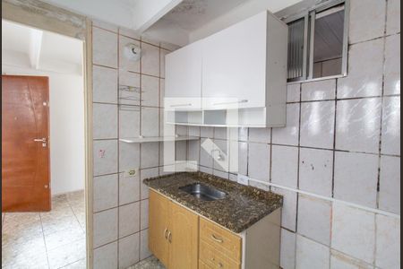 cozinha de apartamento para alugar com 1 quarto, 35m² em Conjunto Residencial José Bonifácio, São Paulo