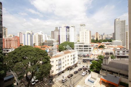 Vista da Rua de apartamento para alugar com 1 quarto, 54m² em Moema, São Paulo