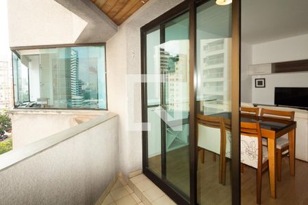 Varanda de apartamento para alugar com 1 quarto, 54m² em Moema, São Paulo