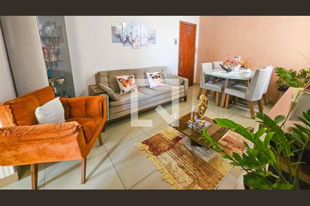 Sala de apartamento à venda com 2 quartos, 45m² em Santa Cruz, Belo Horizonte