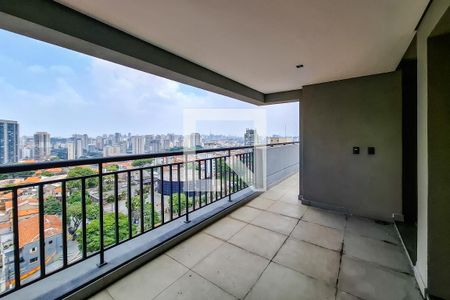 Varanda de apartamento à venda com 2 quartos, 121m² em Vila Dom Pedro I, São Paulo