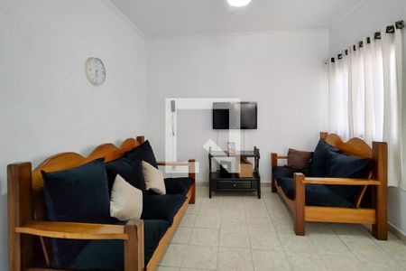 Sala de apartamento para alugar com 2 quartos, 65m² em Vila Tupi, Praia Grande