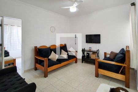 Sala de apartamento para alugar com 2 quartos, 65m² em Vila Tupi, Praia Grande