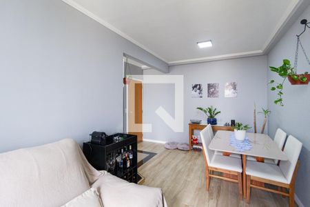 Sala de apartamento para alugar com 2 quartos, 48m² em São Pedro, Osasco