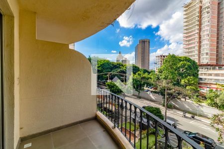 Varanda da Sala de apartamento para alugar com 3 quartos, 98m² em Vila Clementino, São Paulo