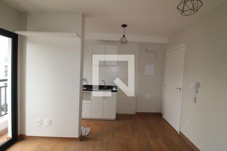 Sala / Cozinha de apartamento para alugar com 1 quarto, 28m² em Jardim São Paulo, São Paulo