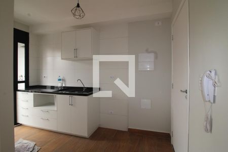 Sala / Cozinha de apartamento para alugar com 1 quarto, 28m² em Jardim São Paulo, São Paulo