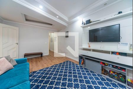 Sala de TV de casa à venda com 3 quartos, 280m² em Vila Floresta, Santo André