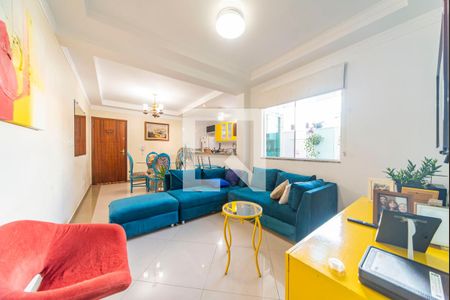 Sala de apartamento à venda com 2 quartos, 67m² em Vila Pires, Santo André