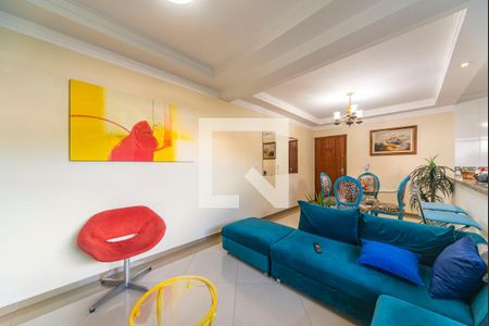 Sala de apartamento à venda com 2 quartos, 67m² em Vila Pires, Santo André