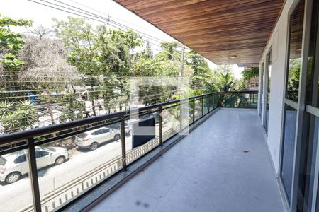 Varanda da Sala de apartamento à venda com 3 quartos, 132m² em Barra da Tijuca, Rio de Janeiro