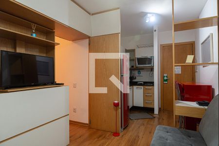 Sala de kitnet/studio para alugar com 1 quarto, 29m² em Consolação, São Paulo