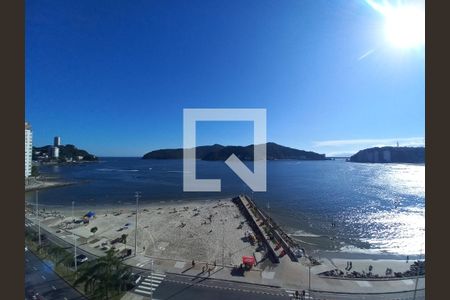 Vista da Sala de apartamento para alugar com 1 quarto, 50m² em Centro, São Vicente