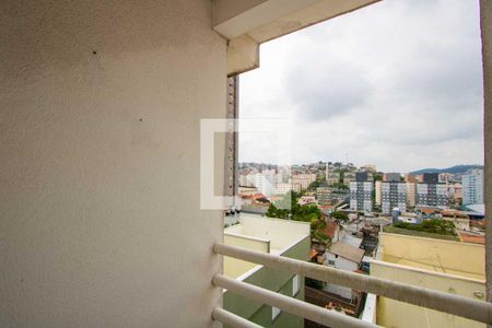 Varanda do quarto 1 de apartamento à venda com 2 quartos, 100m² em Vila Tibiriçá, Santo André