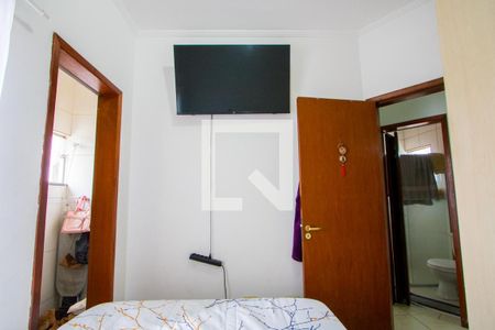 Quarto 1 - Suíte de apartamento à venda com 2 quartos, 100m² em Vila Tibiriçá, Santo André