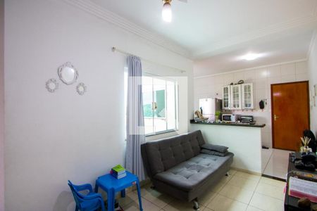 Sala de apartamento à venda com 2 quartos, 100m² em Vila Tibiriçá, Santo André