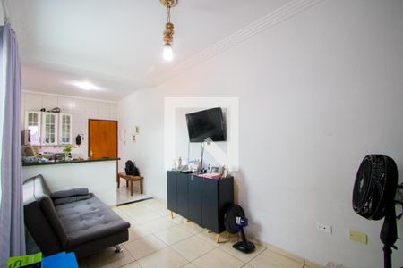 Sala de apartamento à venda com 2 quartos, 100m² em Vila Tibiriçá, Santo André