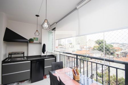 Varanda gourmet de apartamento à venda com 3 quartos, 73m² em Vila Mazzei, São Paulo