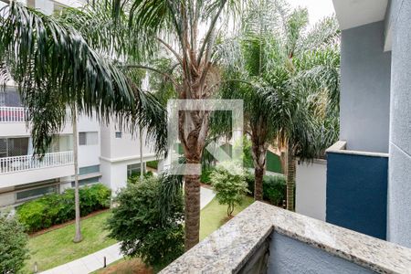 Varanda de kitnet/studio para alugar com 1 quarto, 34m² em Jardim Caravelas, São Paulo