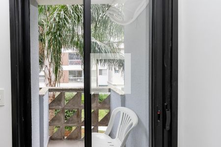 Varanda de kitnet/studio para alugar com 1 quarto, 34m² em Jardim Caravelas, São Paulo