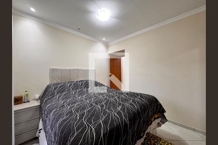 Suite  de apartamento à venda com 2 quartos, 74m² em Vila Alzira, Santo André