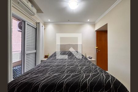 Suite  de apartamento à venda com 2 quartos, 74m² em Vila Alzira, Santo André