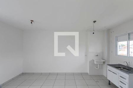 Sala/Cozinha de apartamento para alugar com 1 quarto, 37m² em Vila Alpina, São Paulo