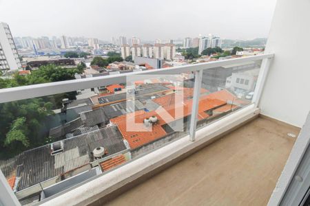 Varanda da Sala de apartamento para alugar com 1 quarto, 37m² em Vila Alpina, São Paulo