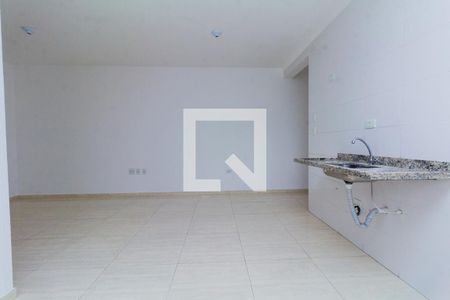 Sala, Cozinha e Área de Serviço de apartamento à venda com 2 quartos, 43m² em Parque Boturussu, São Paulo