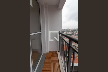 Varanda da Sala de apartamento à venda com 2 quartos, 39m² em Vila Sonia, São Paulo