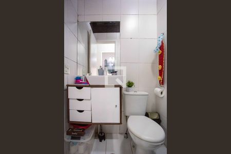 Banheiro de apartamento à venda com 1 quarto, 36m² em Centro, Diadema