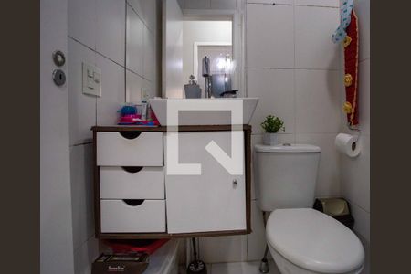 Banheiro de apartamento à venda com 1 quarto, 36m² em Centro, Diadema