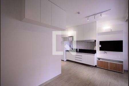 Quarto/Cozinha de apartamento para alugar com 1 quarto, 32m² em Vila Gumercindo, São Paulo