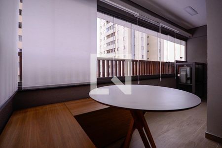 Varanda de apartamento para alugar com 1 quarto, 32m² em Vila Gumercindo, São Paulo