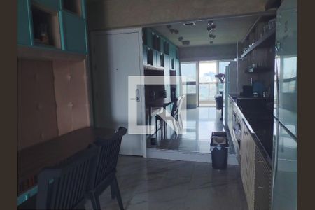 Sala/Quarto/Cozinha de kitnet/studio para alugar com 1 quarto, 38m² em Santa Ifigênia, São Paulo