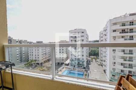 Varanda da Sala vista de apartamento para alugar com 2 quartos, 58m² em Água Santa, Rio de Janeiro