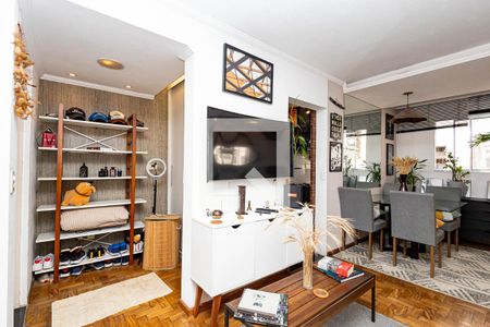 Sala de apartamento à venda com 1 quarto, 45m² em Consolação, São Paulo