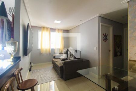 Sala de apartamento à venda com 2 quartos, 46m² em Vila Carmosina, São Paulo