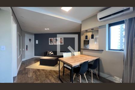 Sala de Jantar de apartamento à venda com 1 quarto, 45m² em Cerqueira César, São Paulo