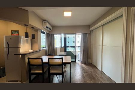 Sala de Jantar de apartamento à venda com 1 quarto, 45m² em Cerqueira César, São Paulo