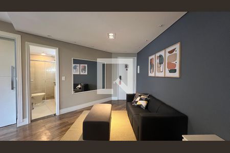 Sala  de apartamento à venda com 1 quarto, 45m² em Cerqueira César, São Paulo