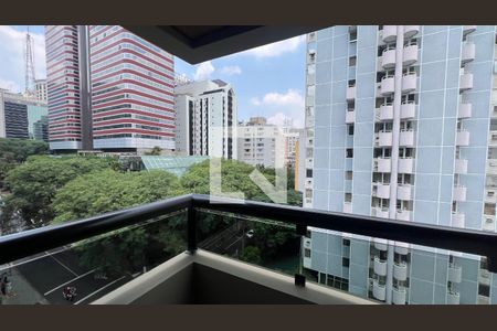 Sacada de apartamento à venda com 1 quarto, 45m² em Cerqueira César, São Paulo