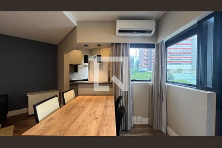 Sala de Jantar de apartamento à venda com 1 quarto, 45m² em Cerqueira César, São Paulo